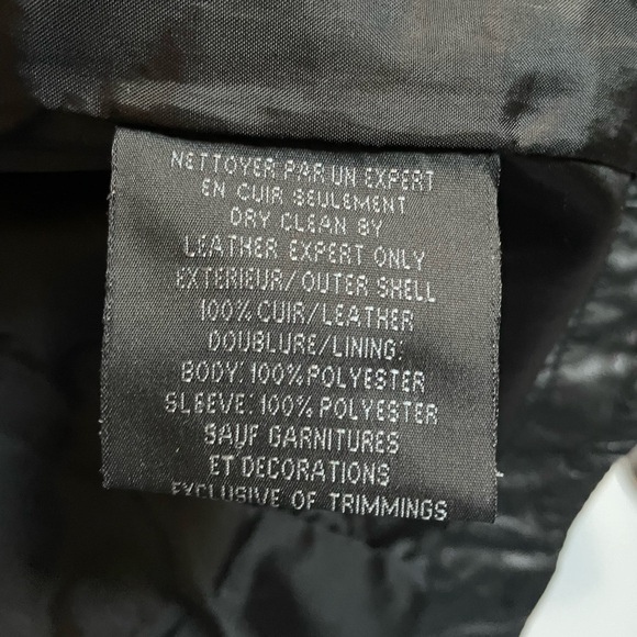 Studded Genuine Leather Motorcycle jacket - Picture 6 of 7